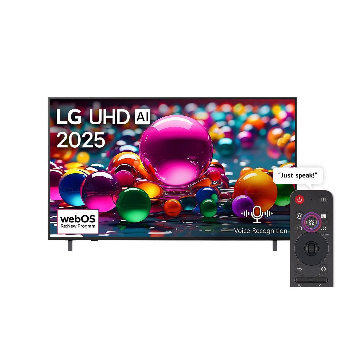 LG 65 Inch 4K UHD Smart LED TV with Built In Receiver - 65UA85006LA 0