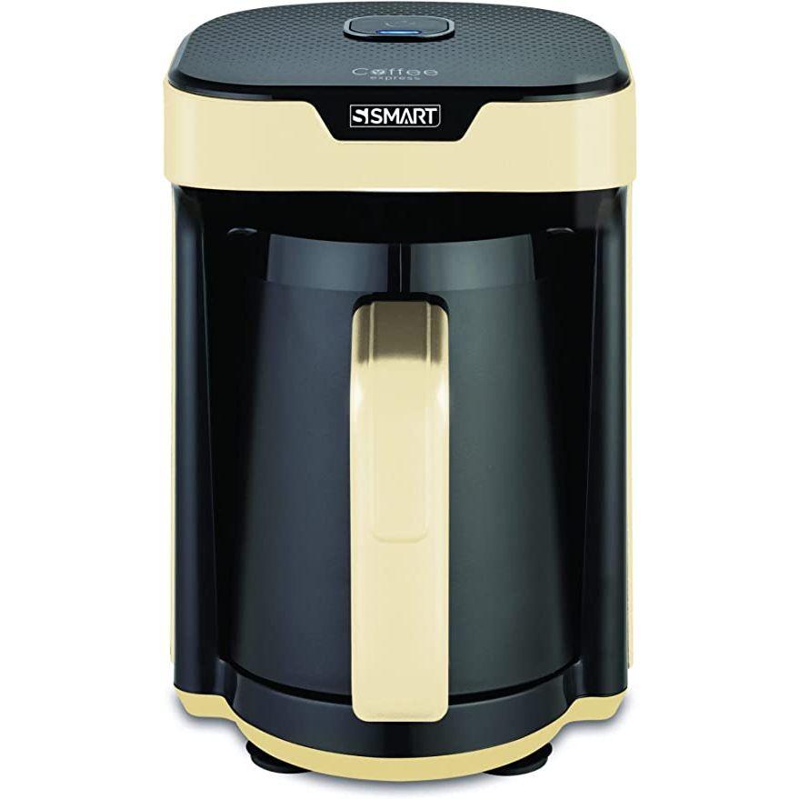 ماكينة تحضير القهوة التركية سمارت، 535 وات، بيج - SCM187T 0