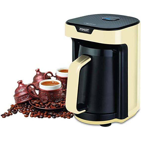 ماكينة تحضير القهوة التركية سمارت، 535 وات، بيج - SCM187T 1