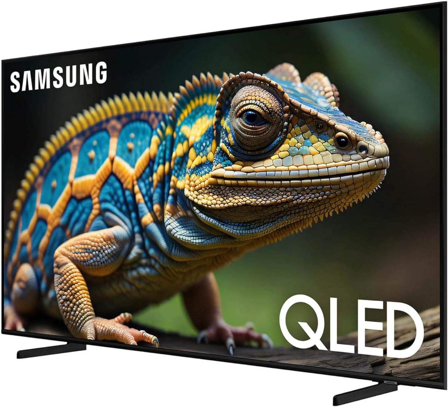 شاشة تلفزيون سمارت سامسونج 55 بوصه QLED، بدقة 4K UHD، بريسيفر داخلي - QA55Q60D 1