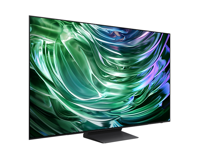شاشة تلفزيون سمارت سامسونج 55 بوصه OLED، بدقة 4K UHD، بريسيفر داخلي - QA55S90D 2