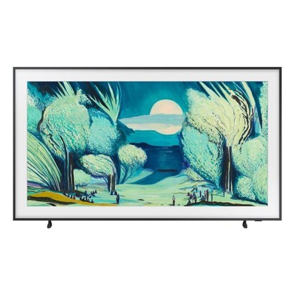 شاشة تلفزيون سمارت سامسونج The Frame Pro مقاس75 بوصه LED، بدقة 4K UHD، بريسيفر داخلي - QA75LS03F 0