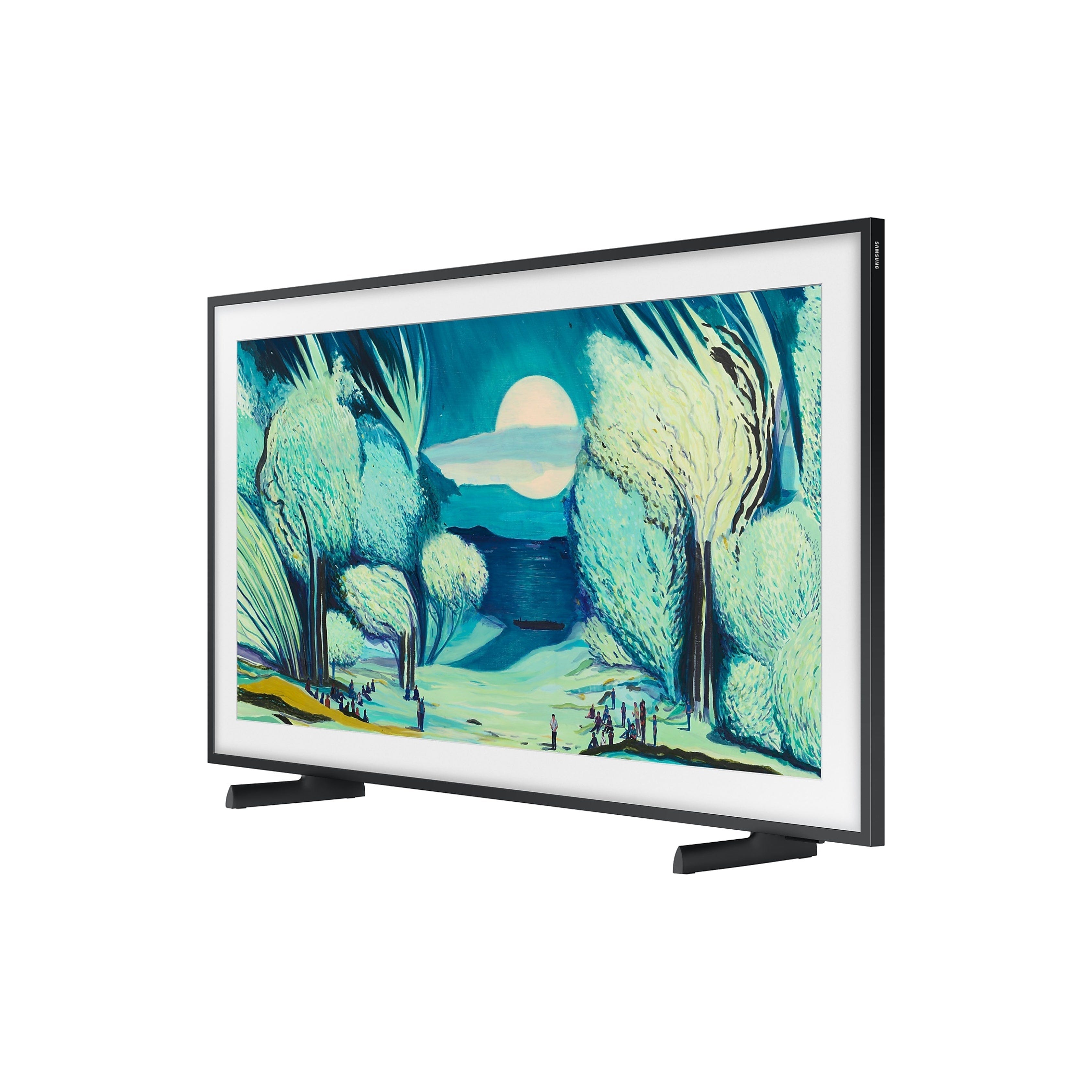 شاشة تلفزيون سمارت سامسونج The Frame Pro مقاس75 بوصه LED، بدقة 4K UHD، بريسيفر داخلي - QA75LS03F 1