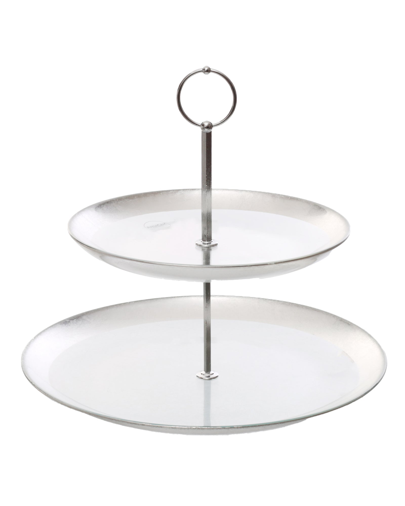 ArdaCam Atlas 2-Tier Serving Platter – Silver 0