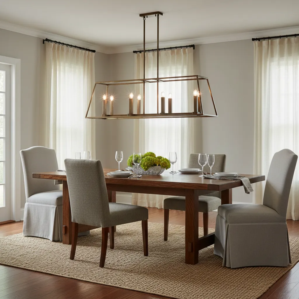 Rectangular Chandeliers 1