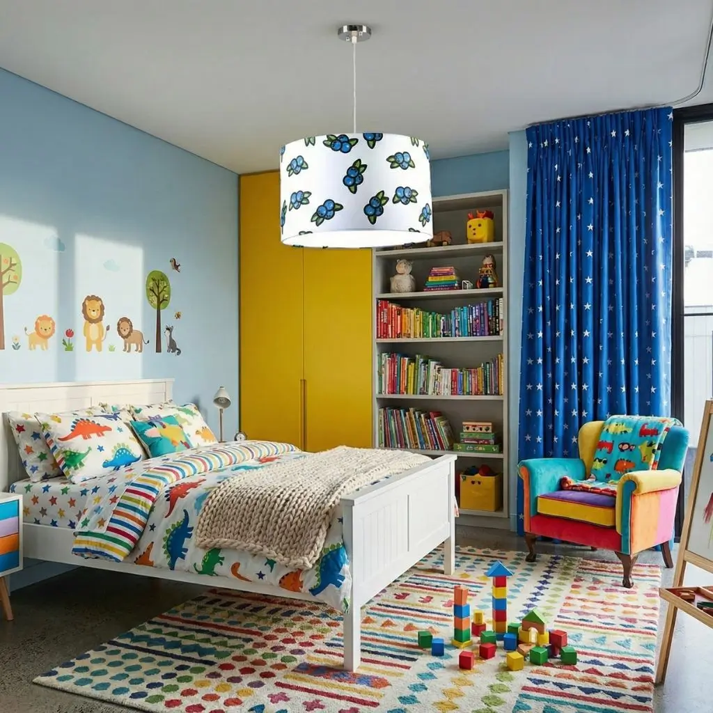 Ceiling Lighting mnta21 - Blue Berries - For Kids 1