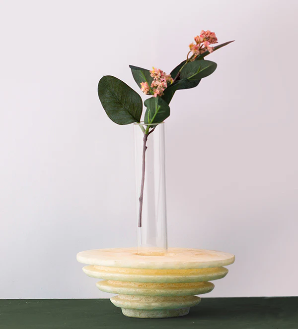 Layered Plate Vase 1