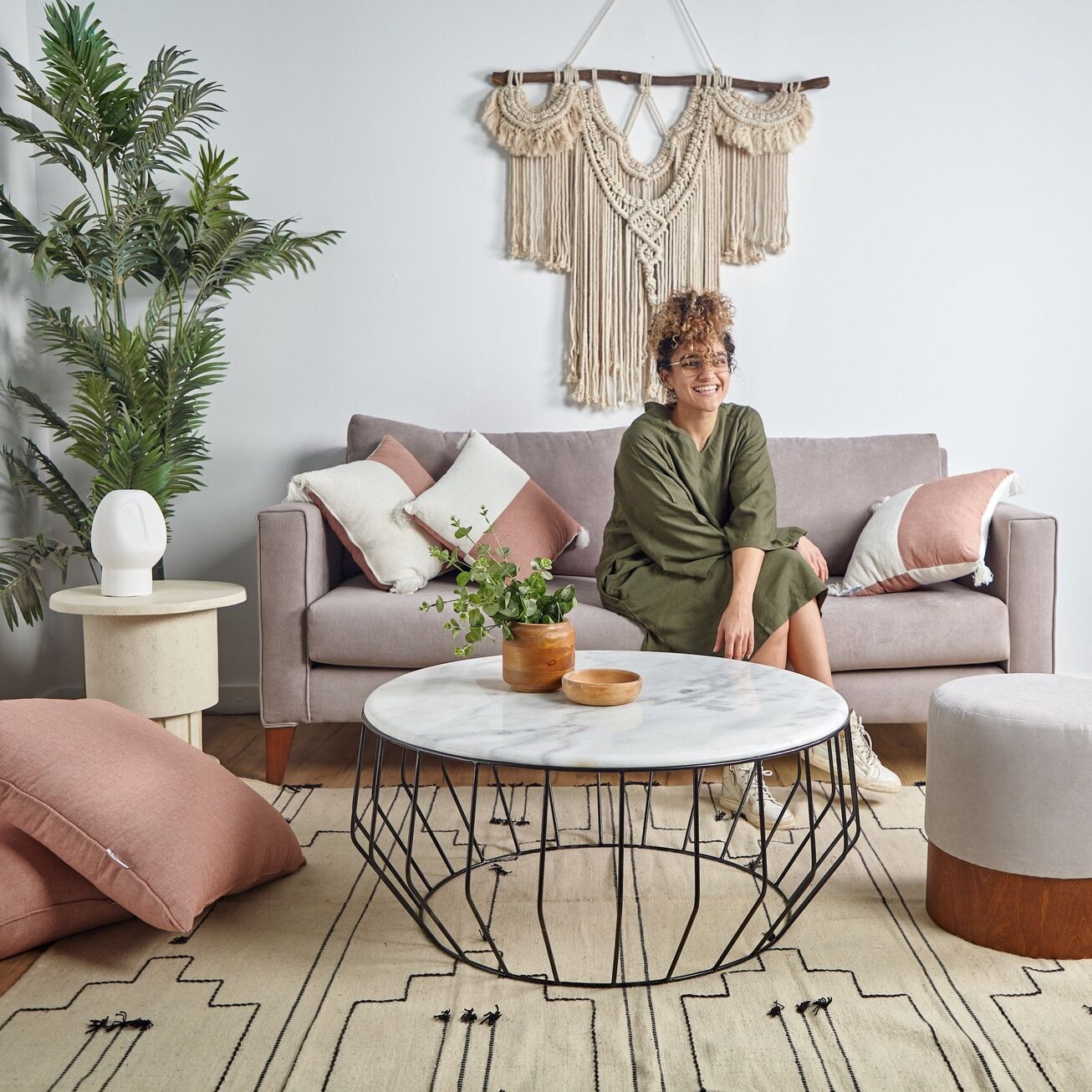 O-T - Marble Top Coffee Table 0