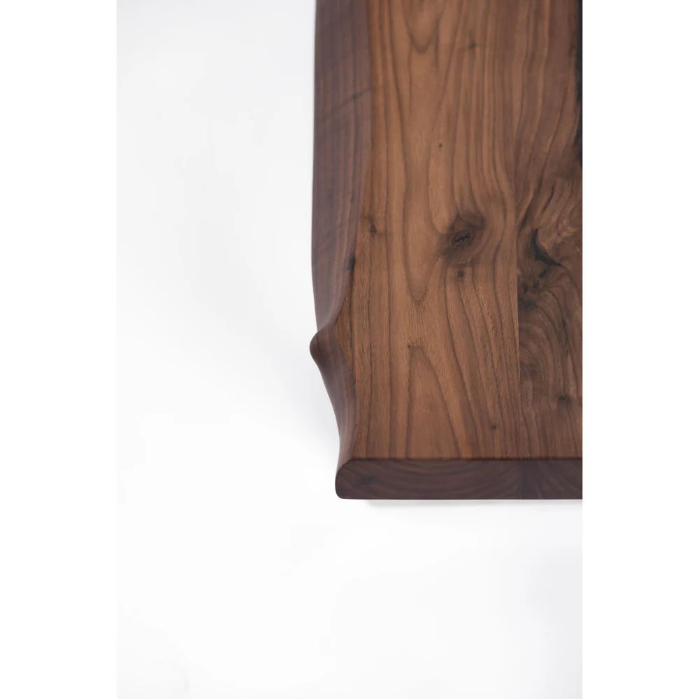 Nuk Coffee Table - Solid Live Edge Wood Top - Sturdy Legs 5