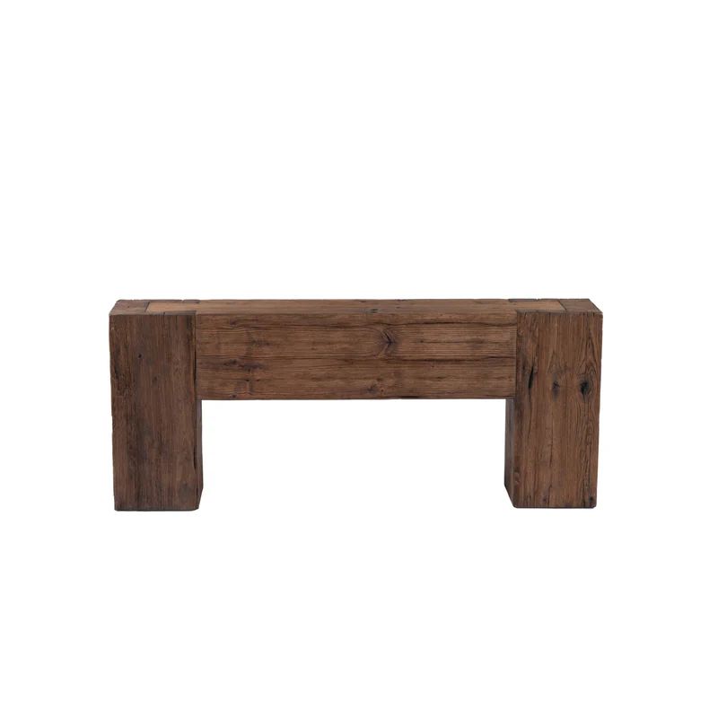 Reclaimed Oak Console 1