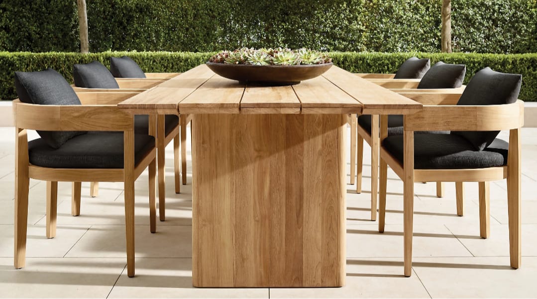 Curve Dining Chair - Swedish Wood - Waterproof Fabric 2