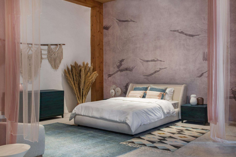 Bristol Elegant Upholstered Bed with Minimalist Design 0