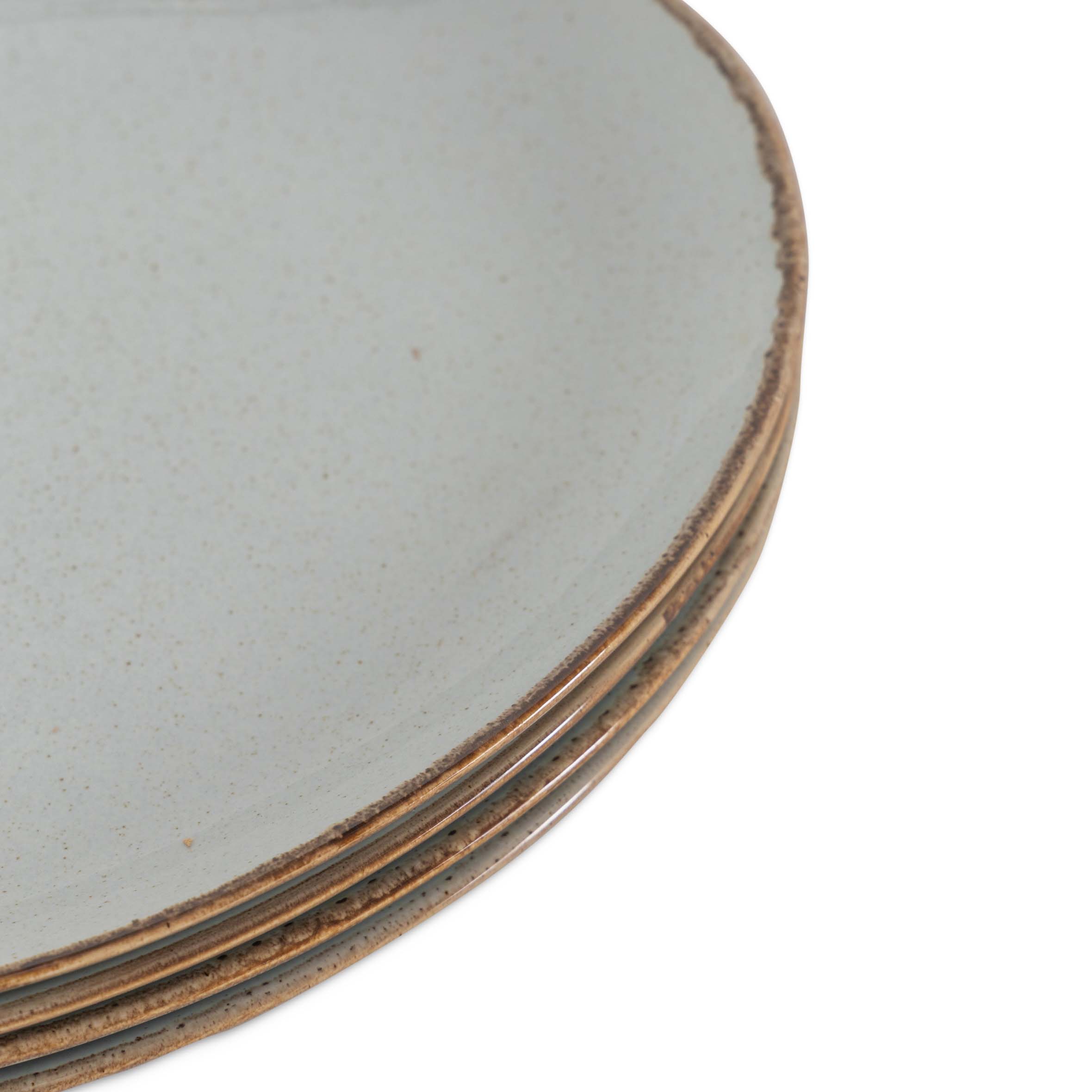 Porland Seasons Oval Plate - Grey, 36cm 1