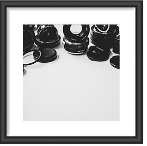 Black and white photography frame 1