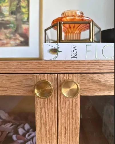 NJ Buffet/ Back sofa Wooden Body With Glass Front 2