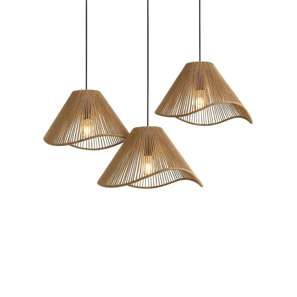 Burlap Ceiling Lamp - ARK17 0