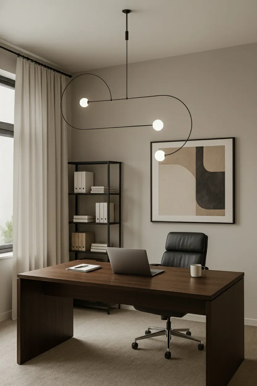 Opal glass chandelier 1