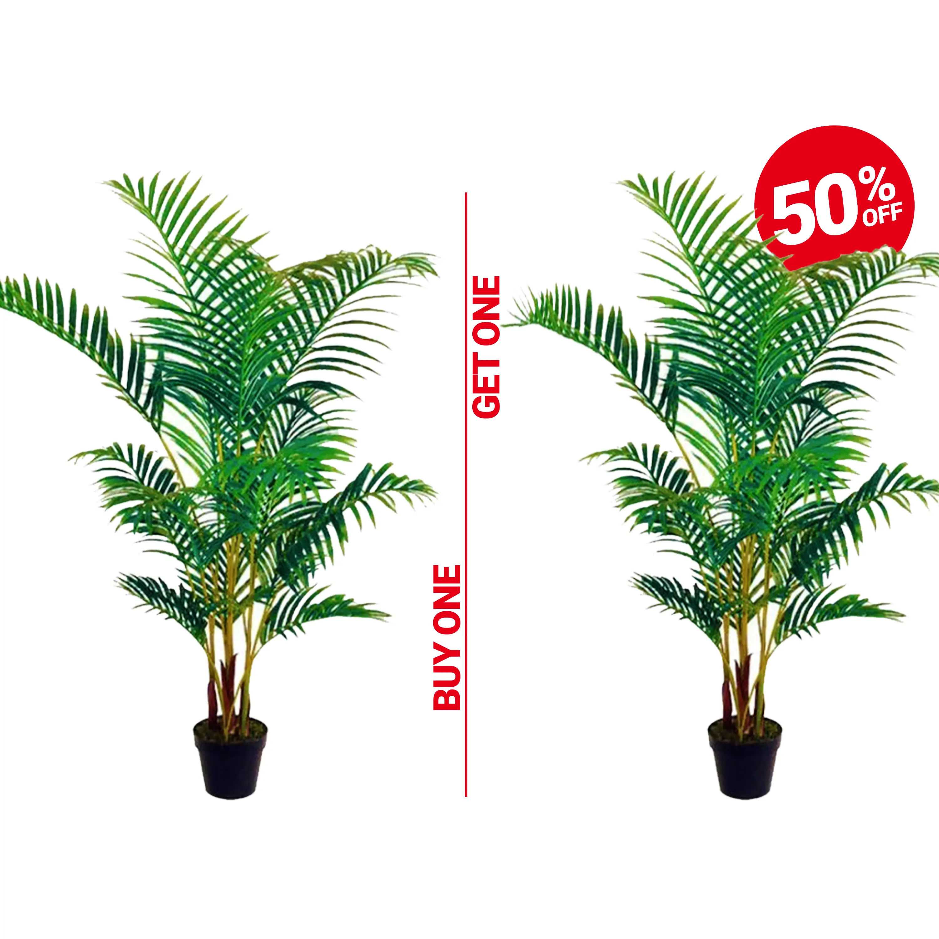 Areca Artificial Plant Set 0