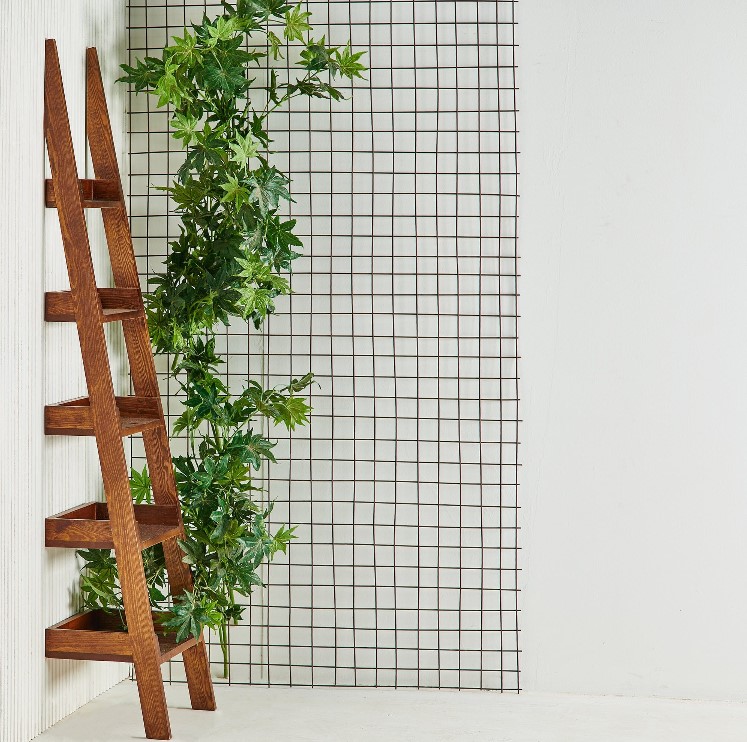 Leaning - L - Shelving Unit - Beech Pine Massive Wood 0