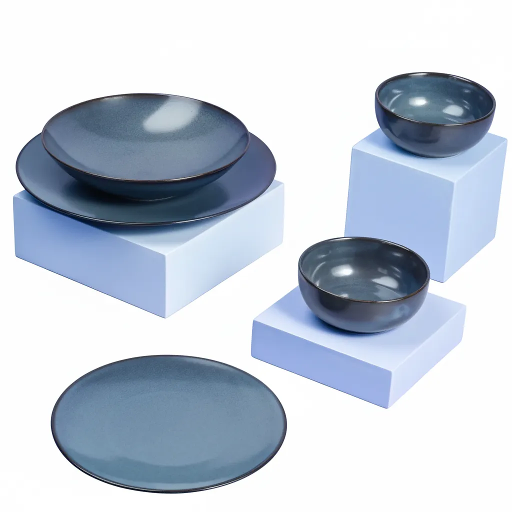 Porcelain Emerald Blue Set 0