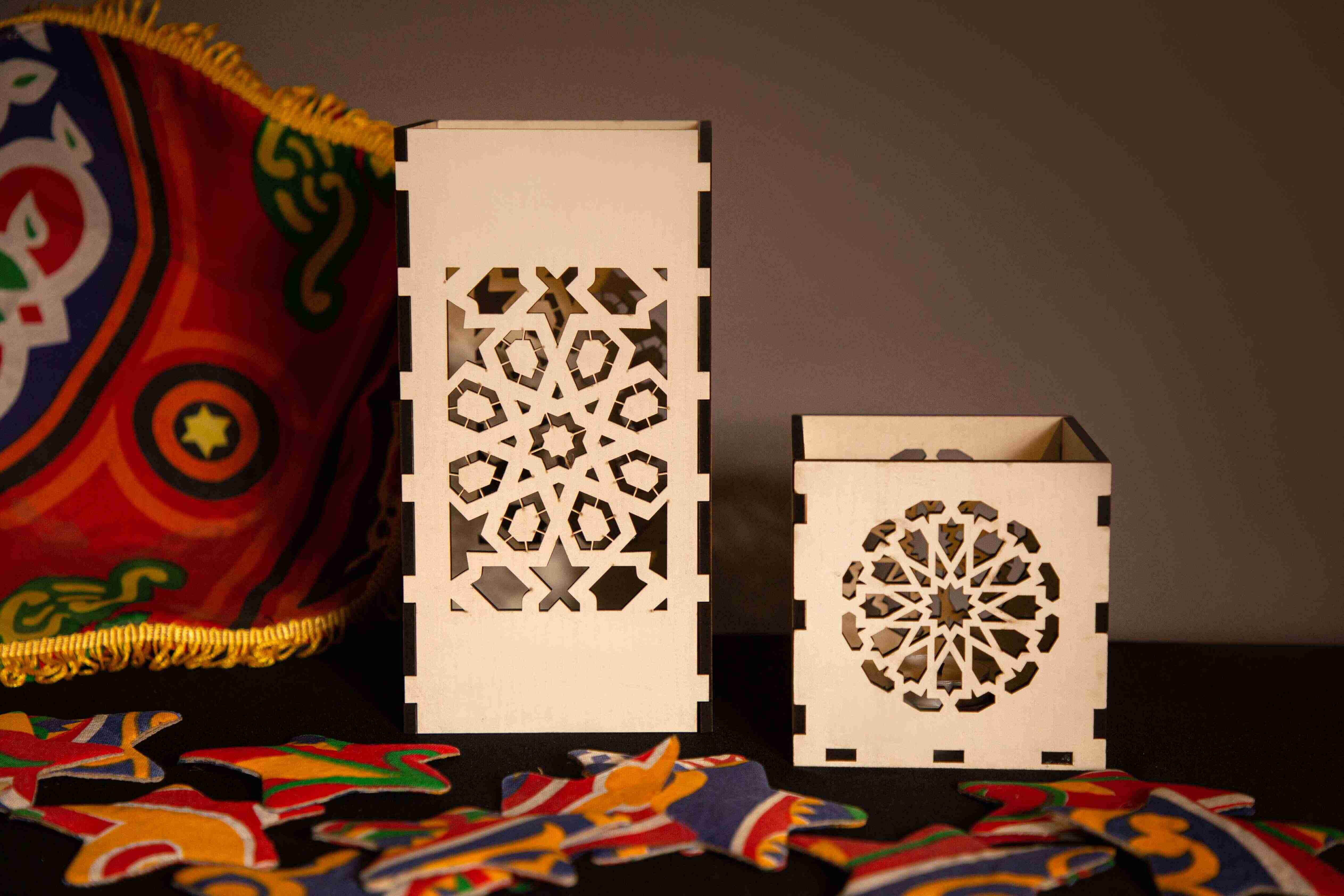 Decorative Centerpiece Set 4
