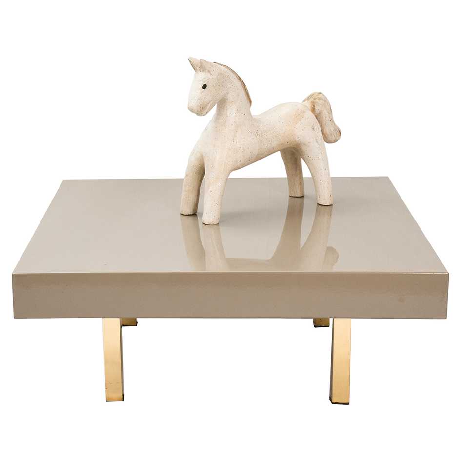 Plateau Coffee Table Set of 3 - High Gloss Lacquered Wood 1