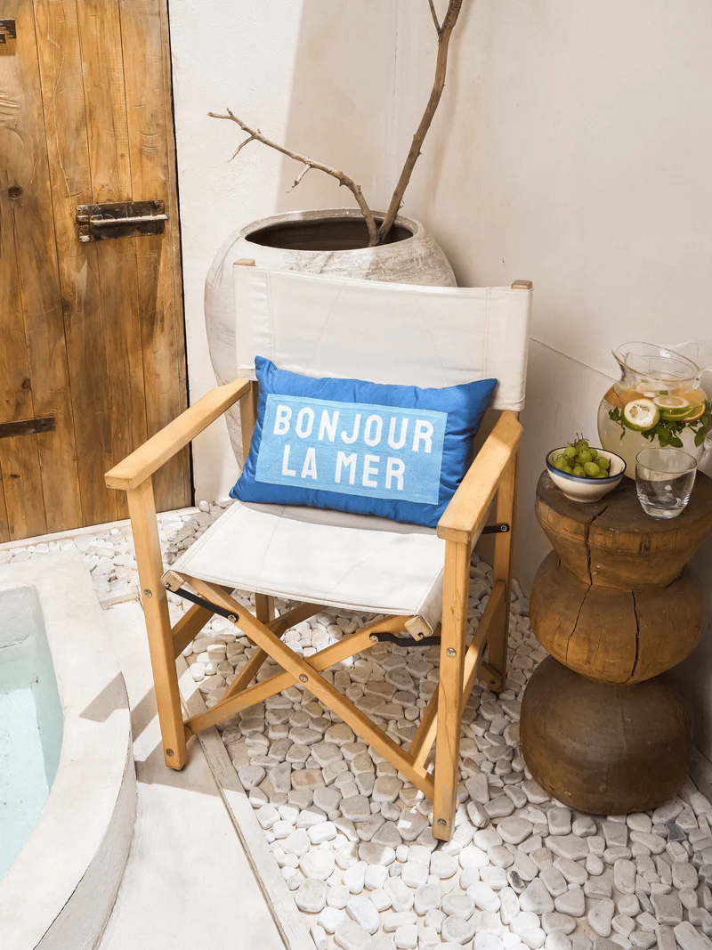 Bonjour La Mer Cushion 1