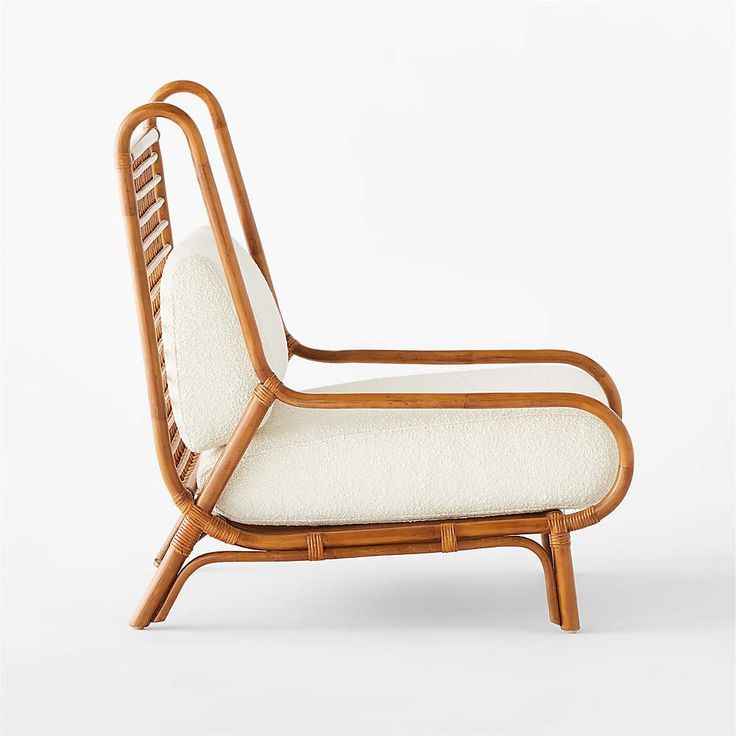 Bamboo Lounge Chair With Cushions 1