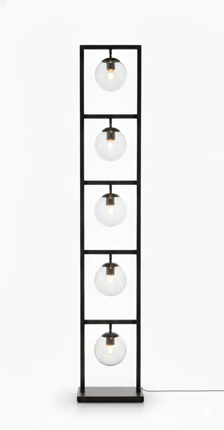 Floor Lamp-Black HOI.LGH-13 0