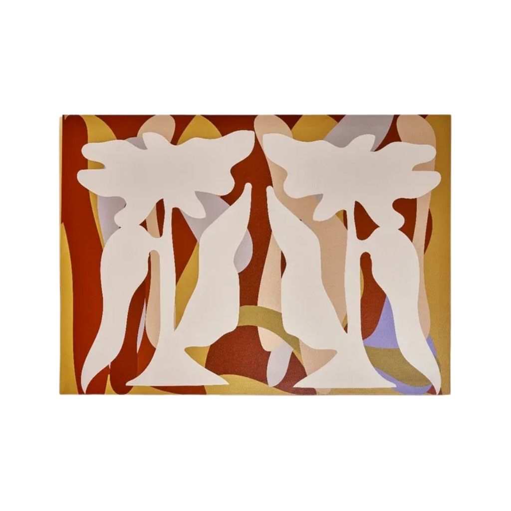 Serene Abstract Dancing Canvas – Earthy Tones & Soft Shapes 0