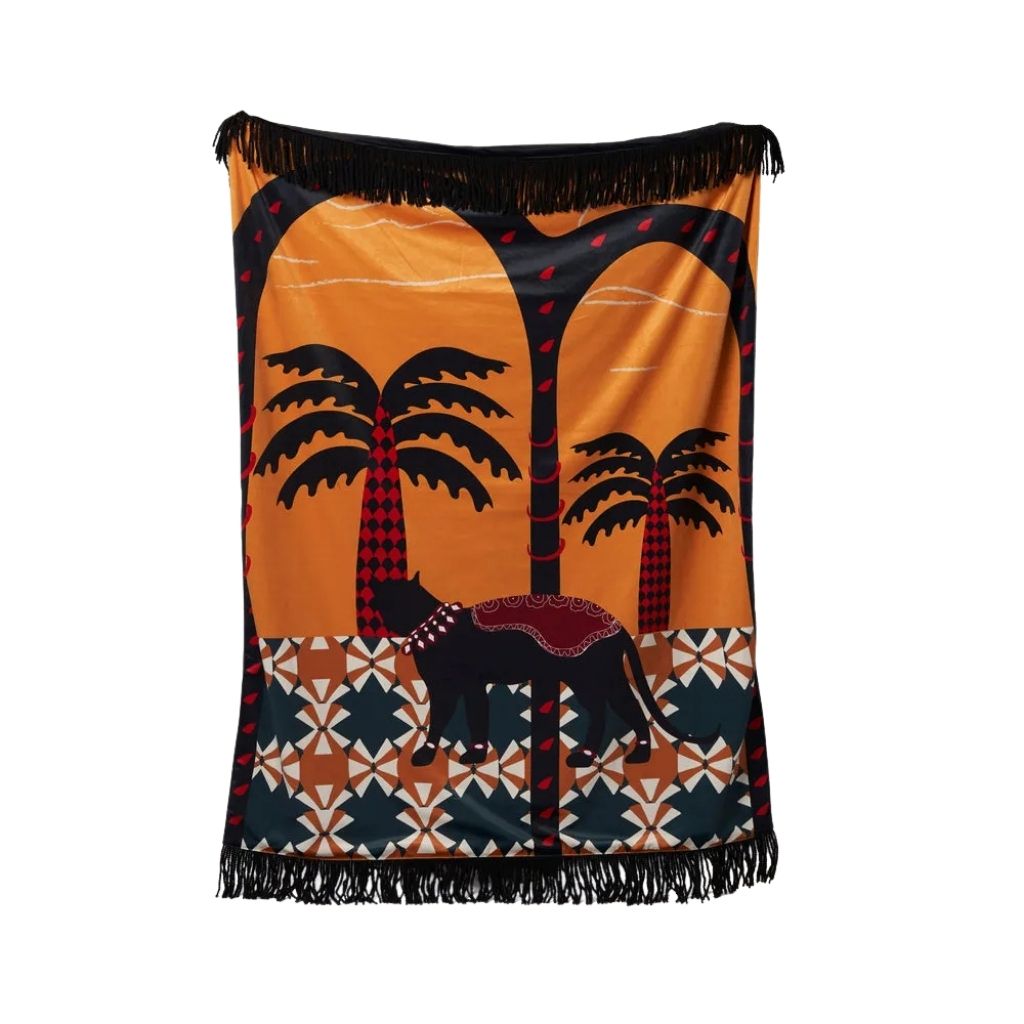 Linden - Velvet Throw 0