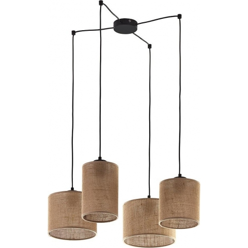 Beige and Black Ceiling Lamp - YL1149 0