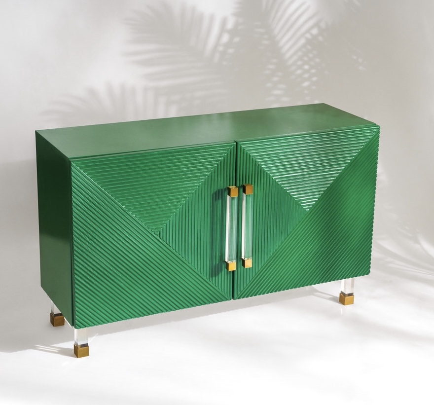 Emerald Green Sideboard 0