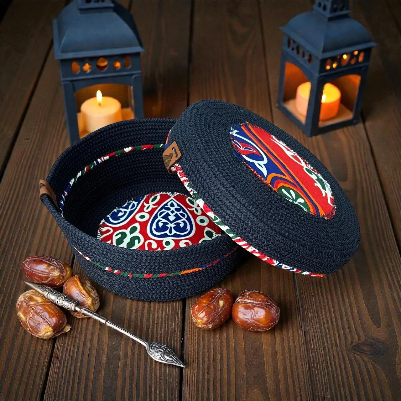 Ramadan Basket with Lid 1
