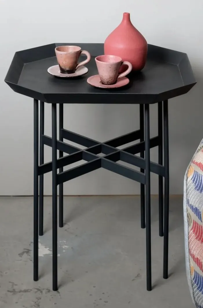 Octantis Side Table AG2002 - Octagon Leg Design 1