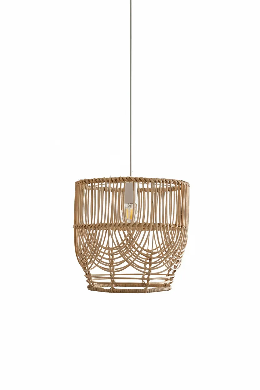 Robyn Modern Ceiling Lamp Bamboo YLM042 0