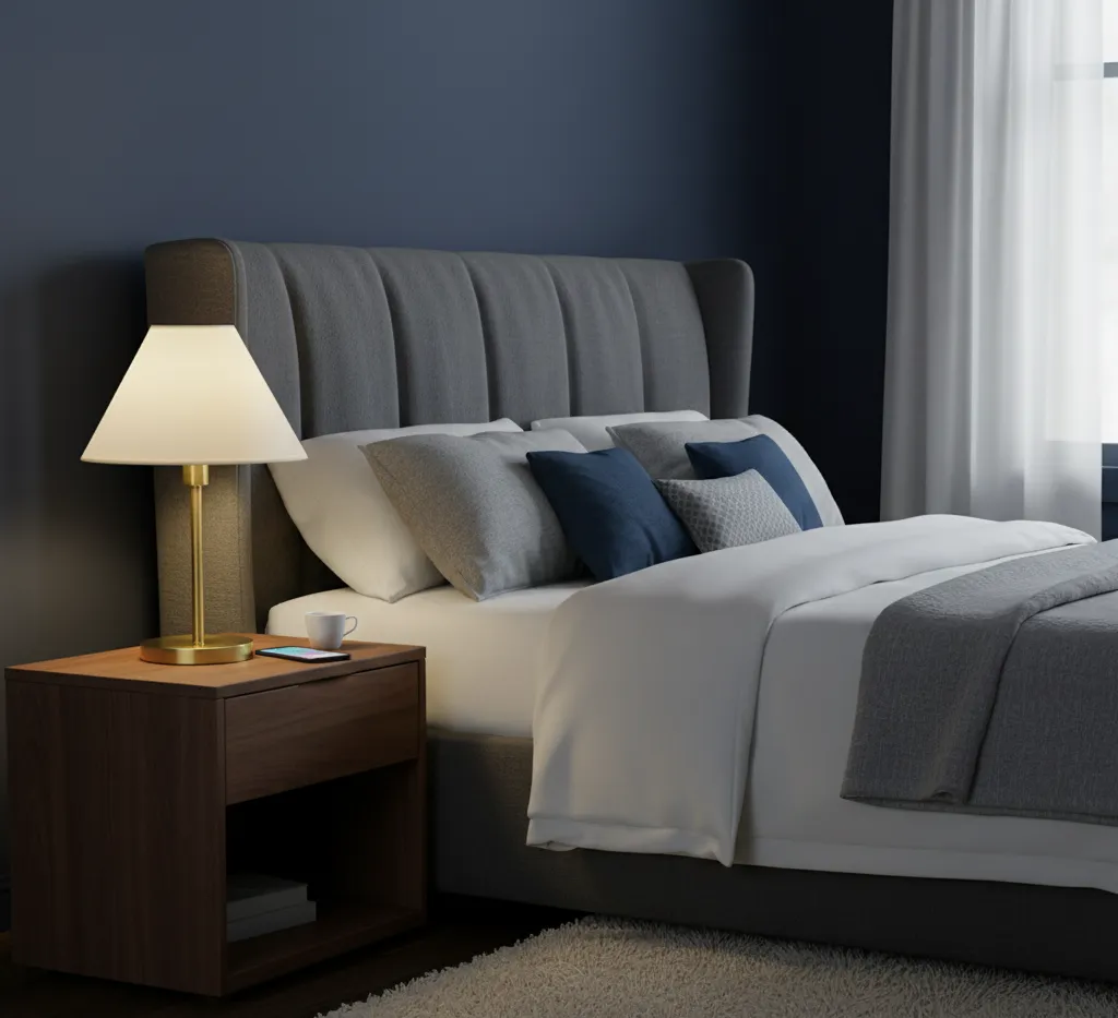 Table Lamp - Gold and Off White YL301-2C 1