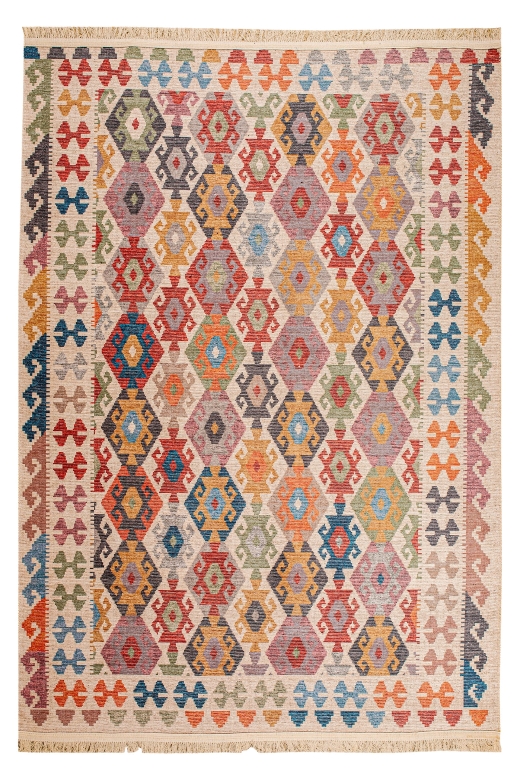 Badawi Digital Woven Rug – Folk Spirit and Soft Comfort 0