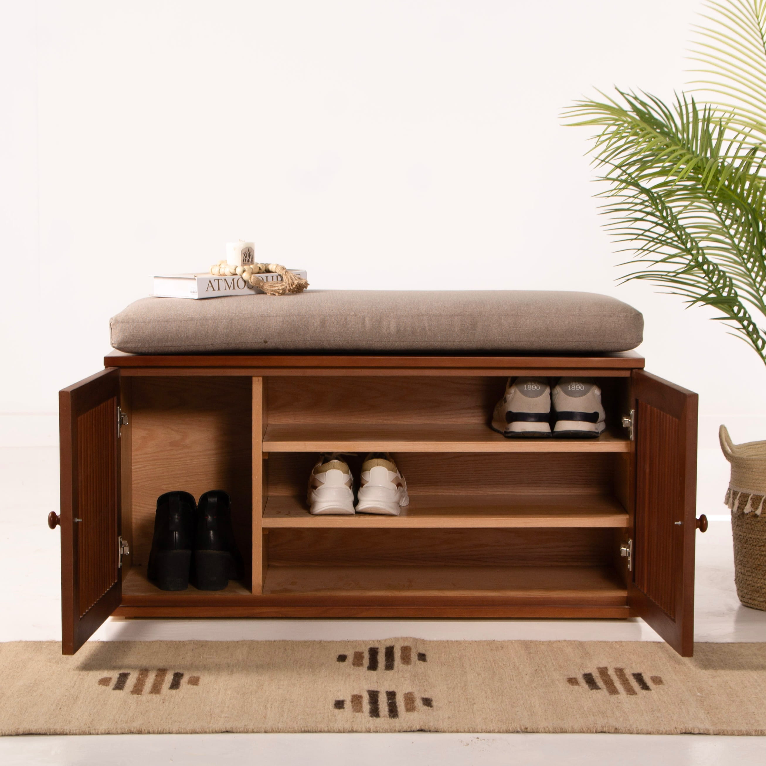 Anton Shoe Storage Bench 1