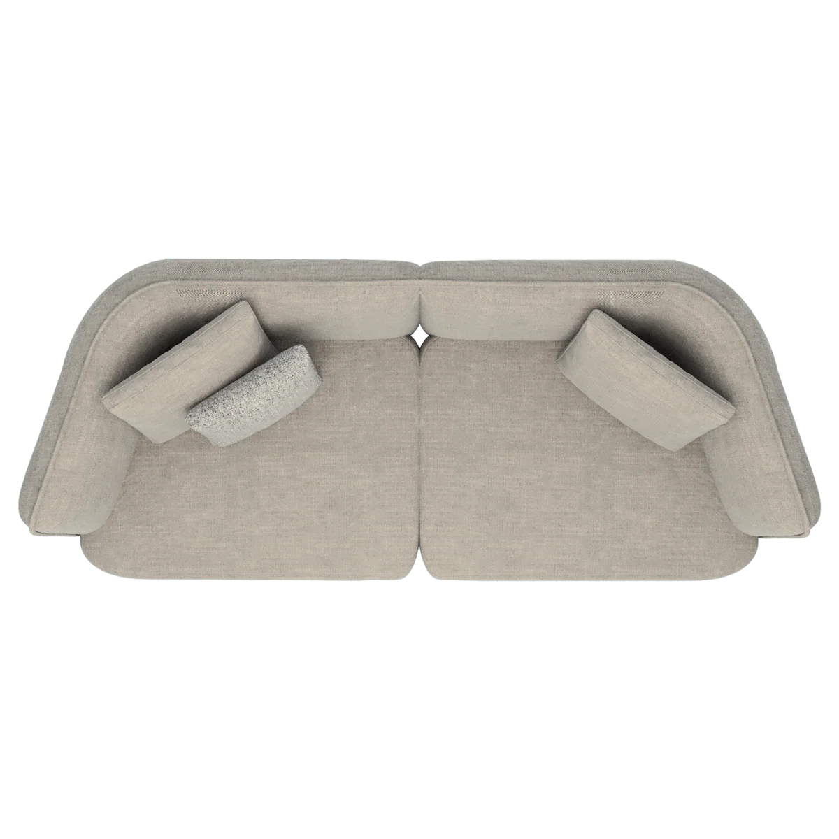 Mini Cushy Plain Beige 2