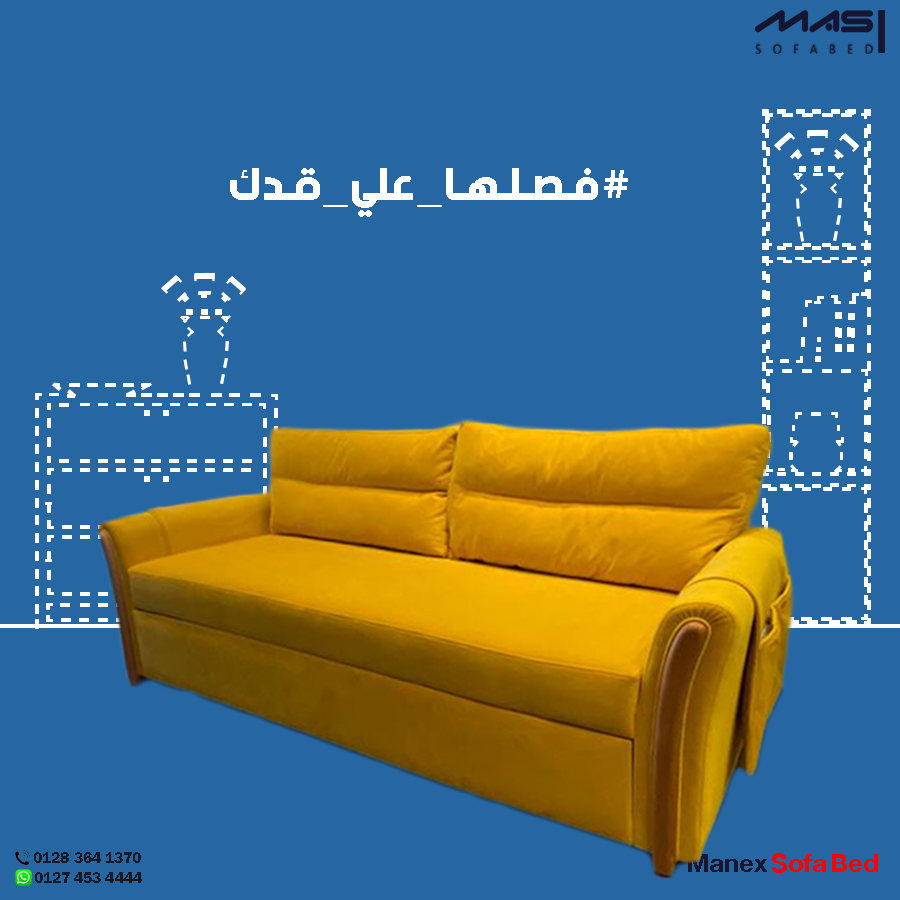 Miami Pull Out Sofa Bed - Double Bed - Fully Upholstered 5