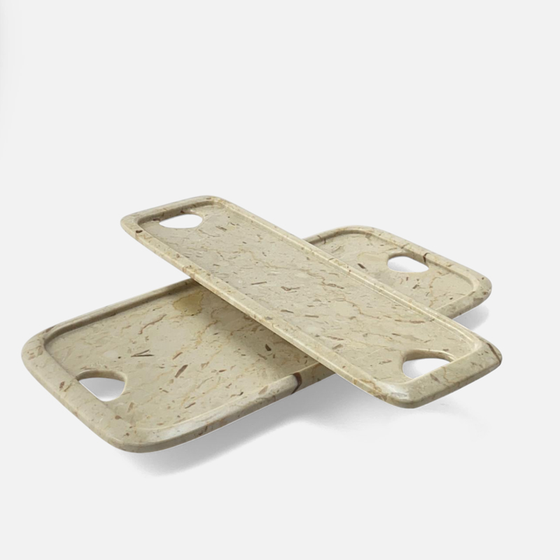 Ashri Stone Tray – Handcrafted Marble Art 5