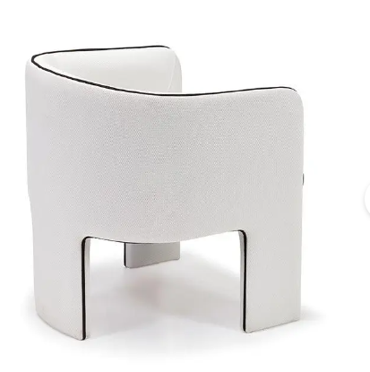 Charles Chair-Hippo203 - In Natural Wood & Upholstered Body 1