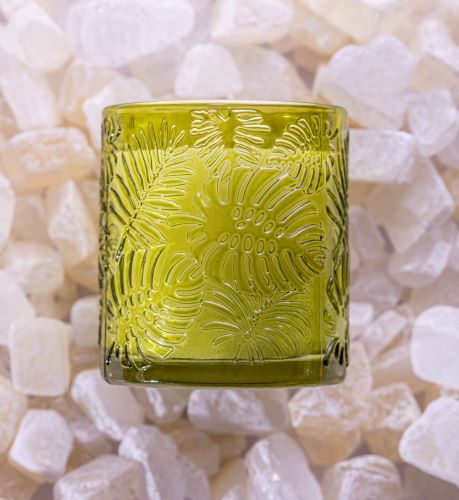 Eucalyptus & Lavender Scented Candle Cup Green 2