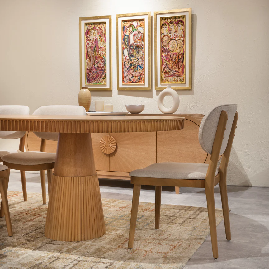 Empire Dining Chair - Beech Wood 3