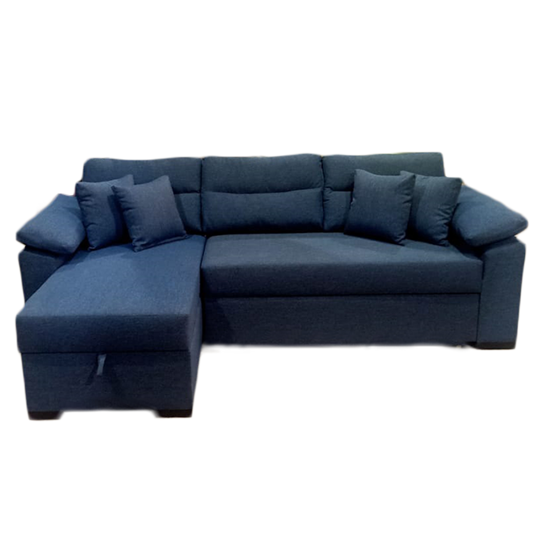 Milan Pull Out Sofa Bed - Chaise Lounge With Storage 0