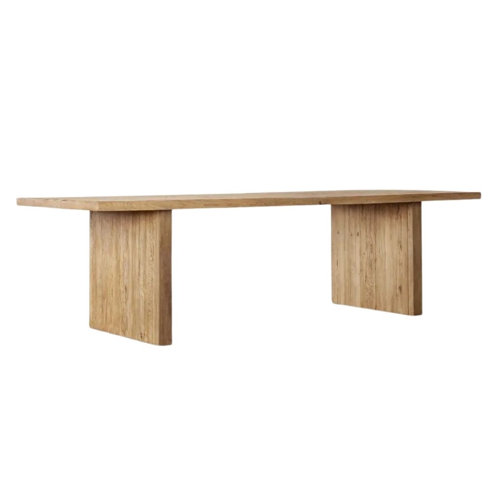 Curve Dining Table With High Quality Swedish Wood 0