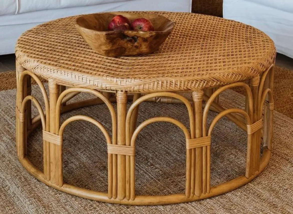 Amber Bamboo Coffee Table 1