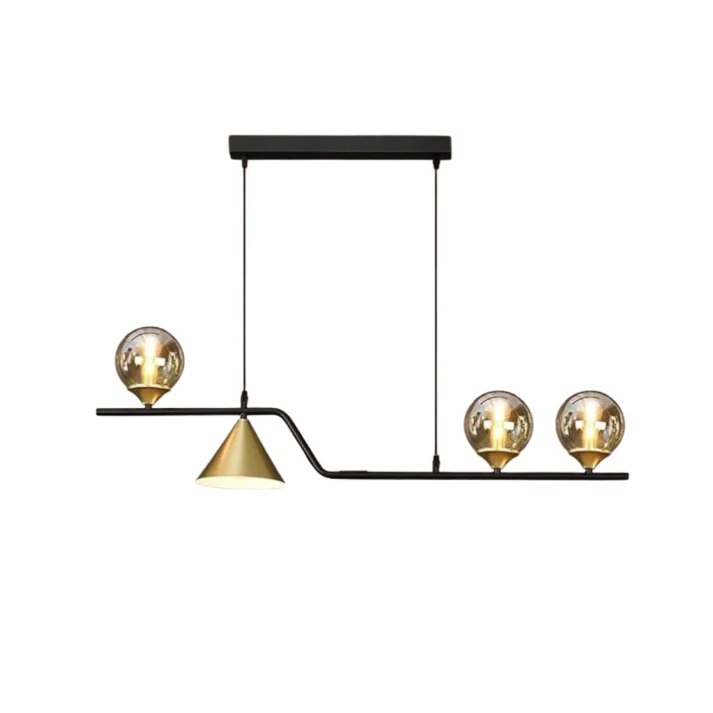 Ceiling Lamp Black And Gold - YL758 0