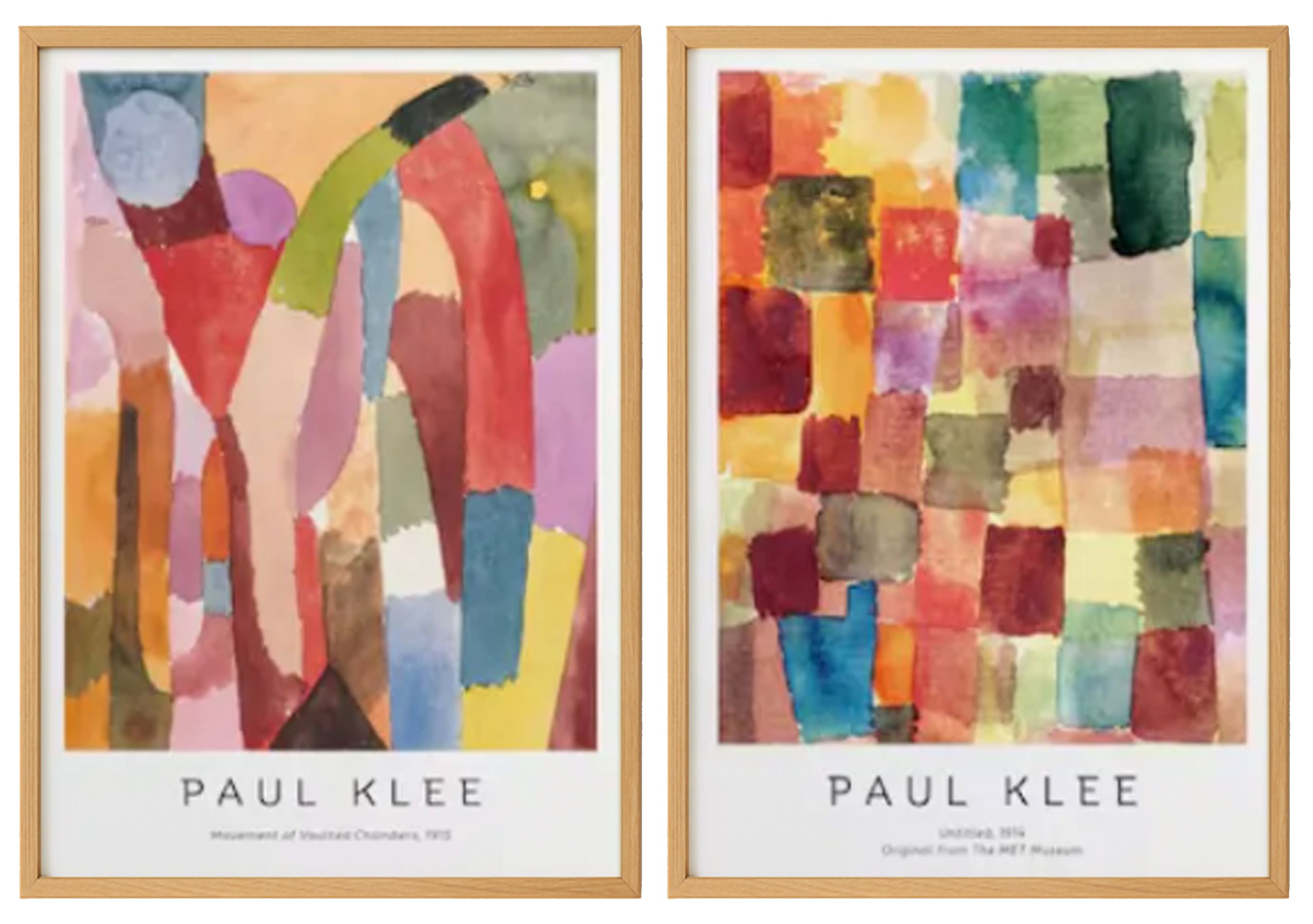 Paul Klee - Colorful Prints set of 2 image